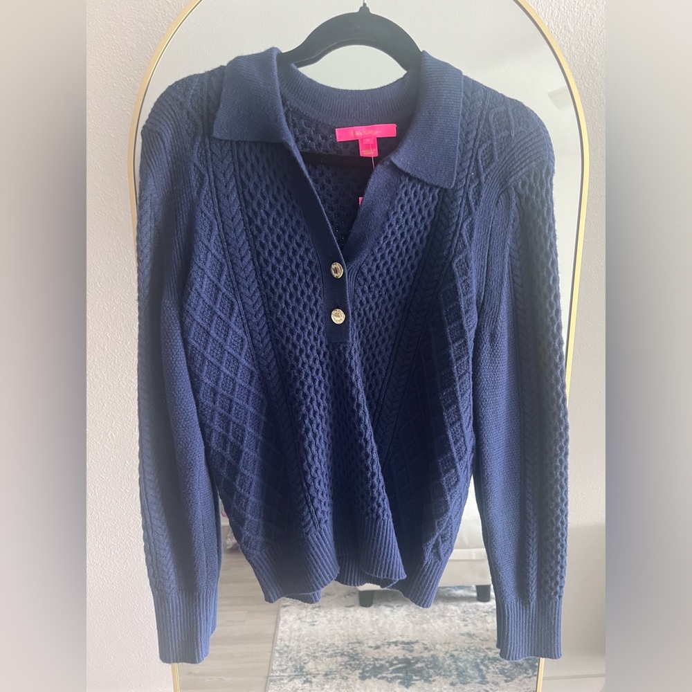 Lilly Pulitzer Lizona Cabled Sweater